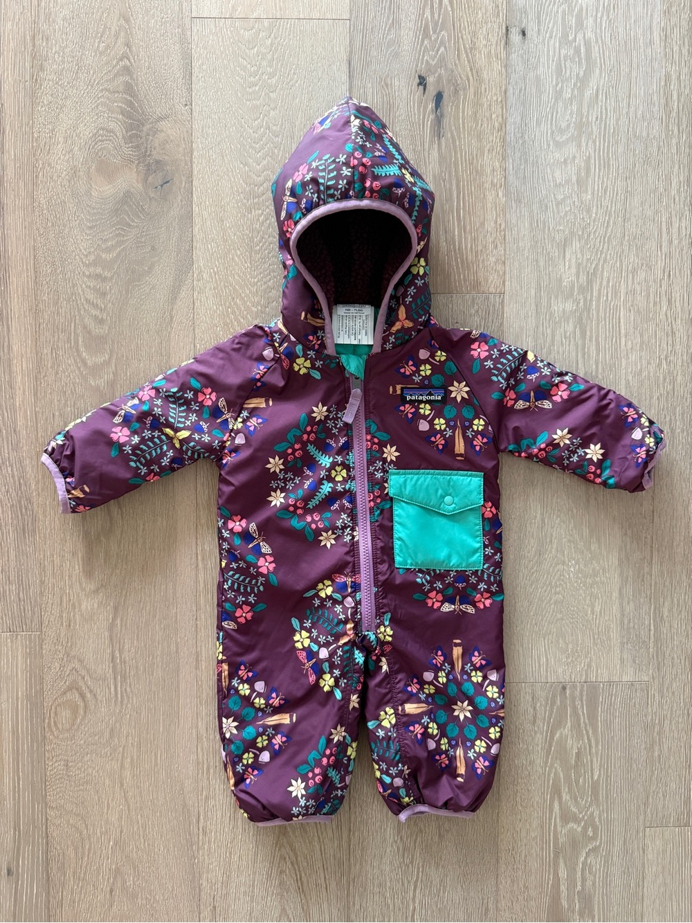 Patagonia Infant Reversible Bunting, Newborn